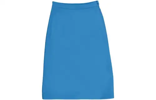 GUCCI Casual Long Skirts Women's Blue Moderate Mid Length Other