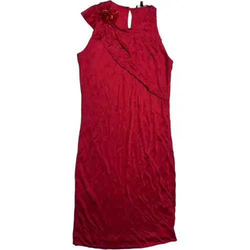 GUCCI Sleeveless Dress Women's Red