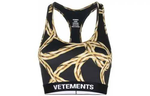 Vetements Sports Underwear Women's Black