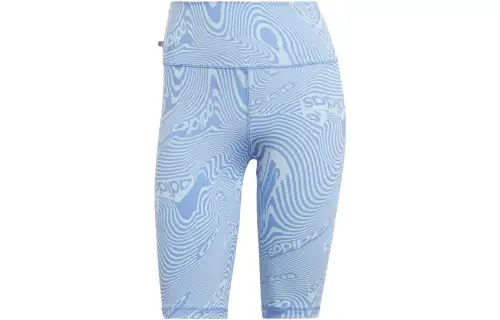 Adidas Originals Sports Shorts Women's Blue Moderate Tight Pants