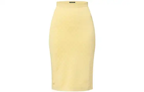 LOUIS VUITTON SS24 Casual Short Skirts Women's Yellow