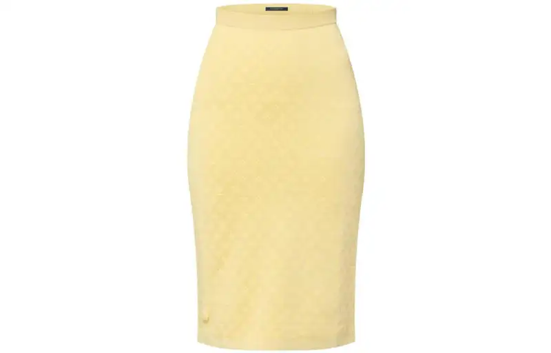 LOUIS VUITTON SS24 Casual Short Skirts Women's Yellow