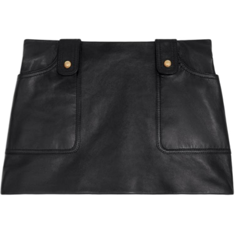 CELINE Button Detailed Mini Skirt