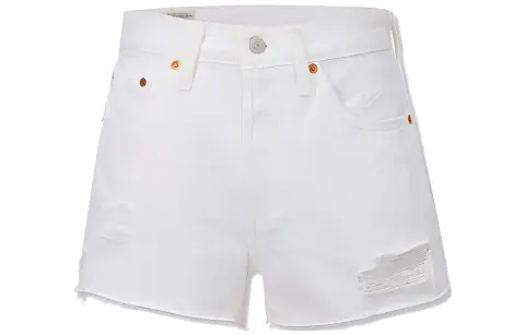 Levi's Denim Shorts Women's White