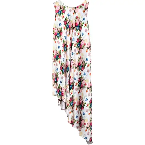 LOEWE Asymmetric Midi Dress