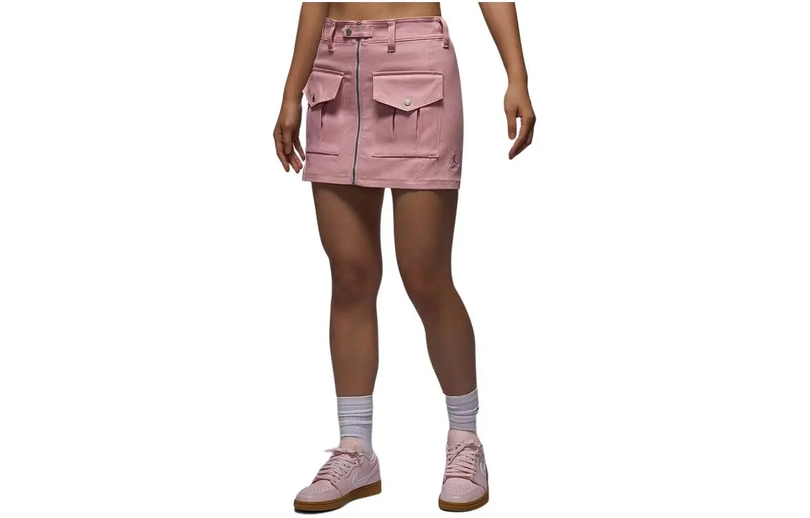 Nike SS24 Casual Short Skirts Women's Pink