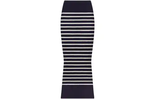 DIOR Casual Short Skirts Women's Marine Blue Mid Length Other
