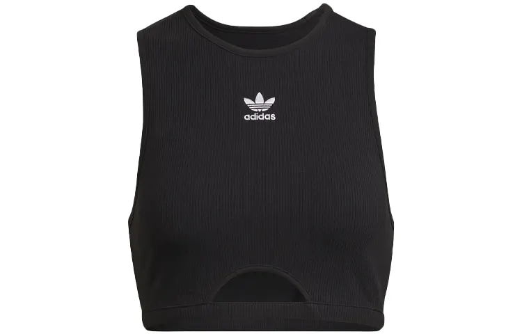 Adidas Originals Hot Girl Collection Sleeveless Sports Shirts Women's Black Other