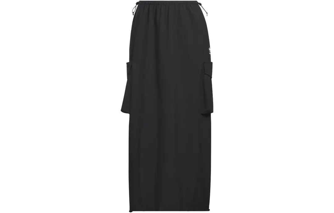 Adidas Originals Casual Long Skirt Women's Black