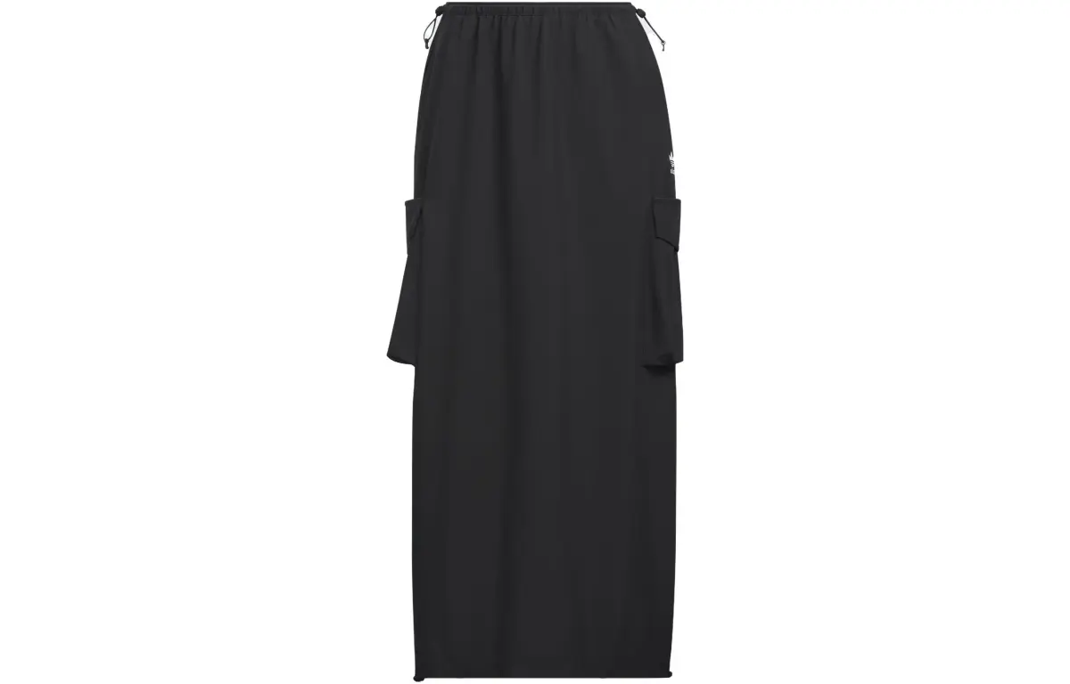 Adidas Originals Casual Long Skirt Women's Black
