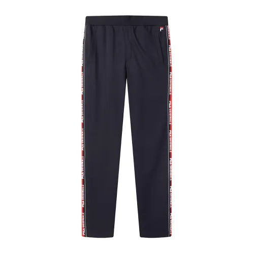 FILA Knitted Sweatpants Men's Legend Blue