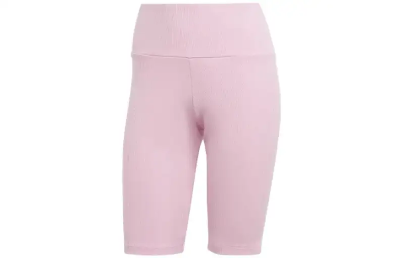 Adidas Originals Sports Shorts Women's Pink Moderate Tight Pants