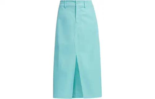 Adidas Originals SS24 V Day Skirt Casual Long Skirt Women's Simple Mint Green