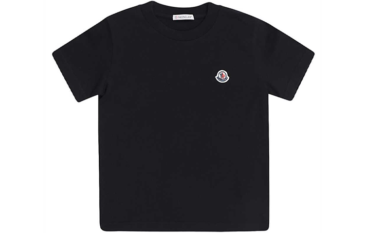 Женская футболка Moncler 8C7460083907999 (черная)