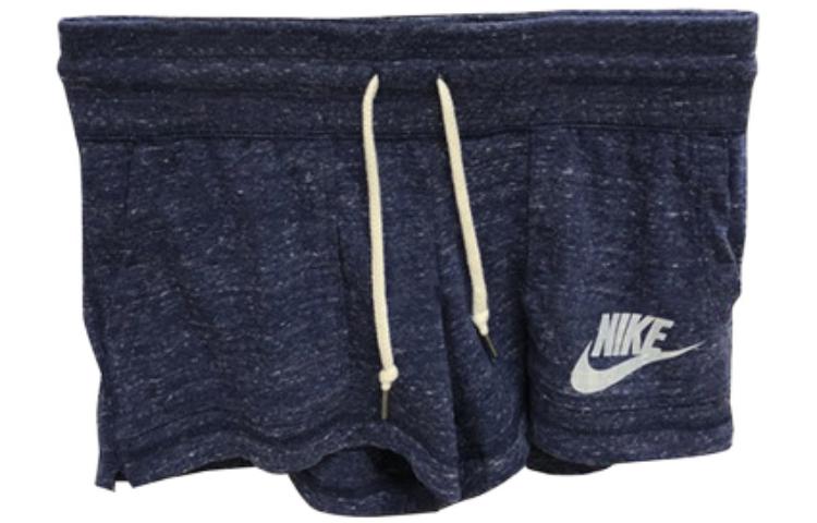 Nike Sports Shorts Women’s Blue Moderate Knitted Shorts
