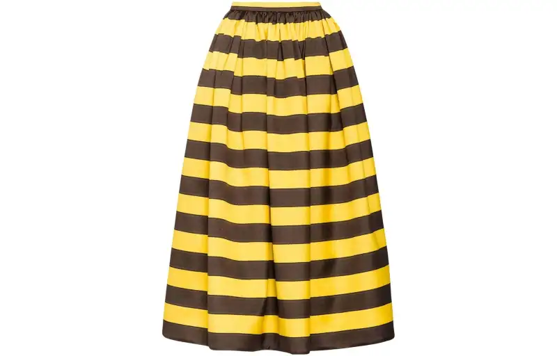 PRADA SS22 Casual Long Skirt Women's Tawny