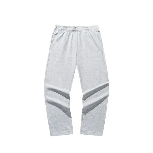 Anta Life Collection Knitted Sweatpants Women's Gray Heather Gray
