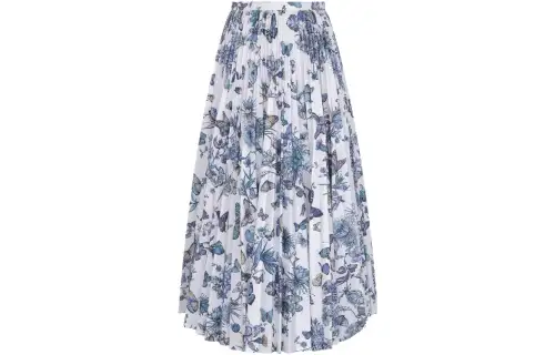 DIOR FW23 Casual Long Skirt Women's Multicolor
