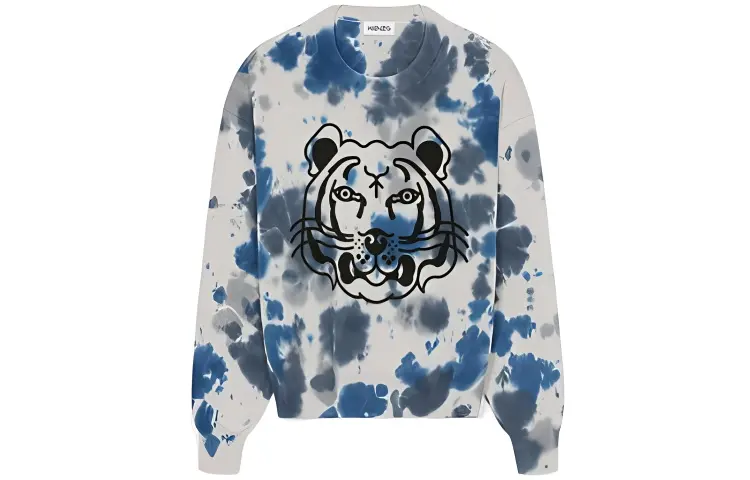 Kenzo K-Tiger tie-dye sweatshirt