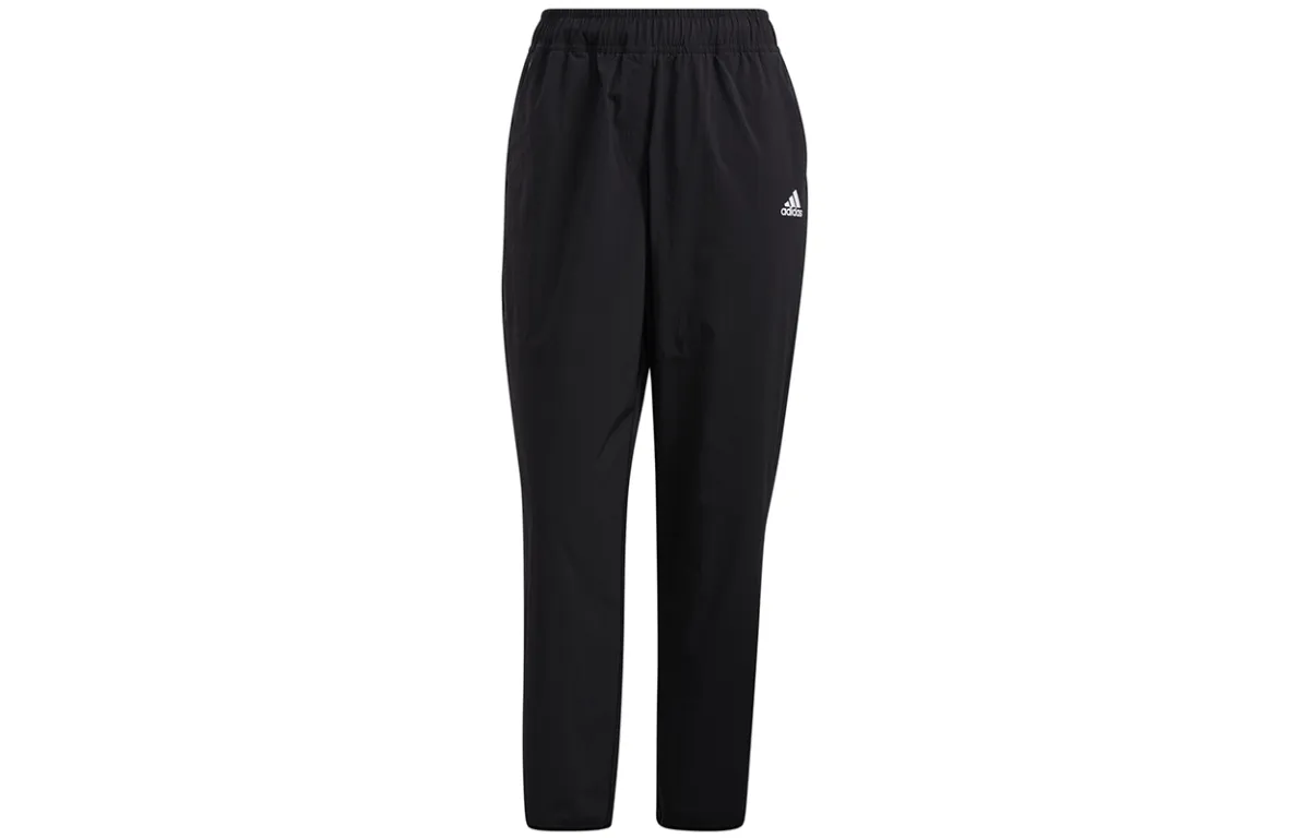 Adidas Sports Pants Women's Black Moderate Tapered Pants