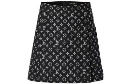 LOUIS VUITTON FW22 Casual Short Skirts Women's Black