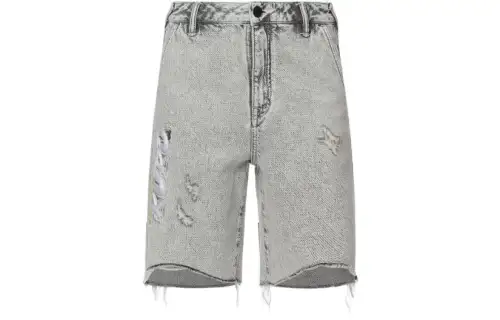 EVISU Denim Shorts Women's Gray Moderate Other