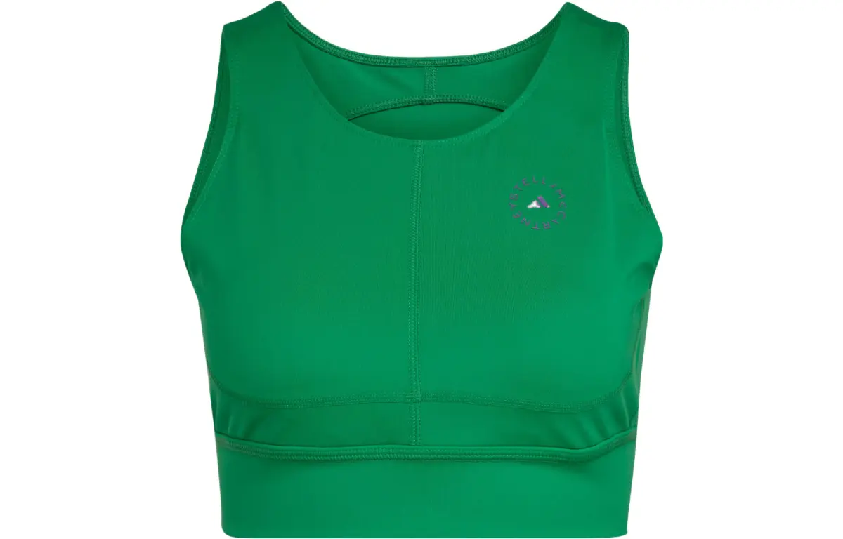 Adidas Sleeveless Sports Shirts Women's Green Other