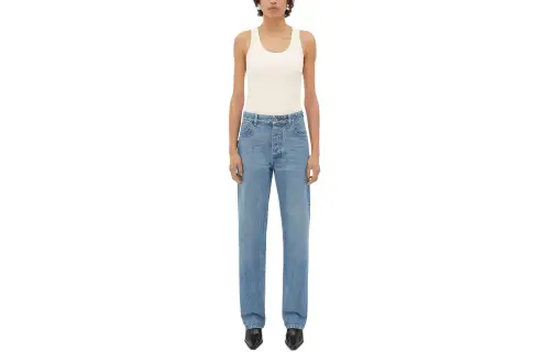 Bottega Veneta Vintage Washed Boyfriend Denim Jeans