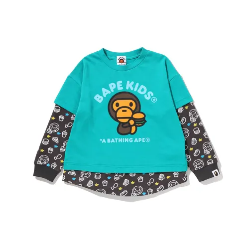 Cartoon set, children's long-sleeve with a round collar for boys, children's clothing, with your logo imprint