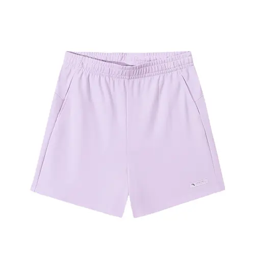 Anta Variety Training Collection Casual Shorts Women's Floral Purple