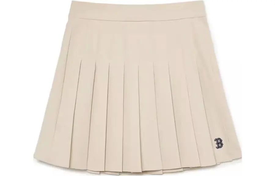 MLB Casual Short Skirts Women's Light Beige