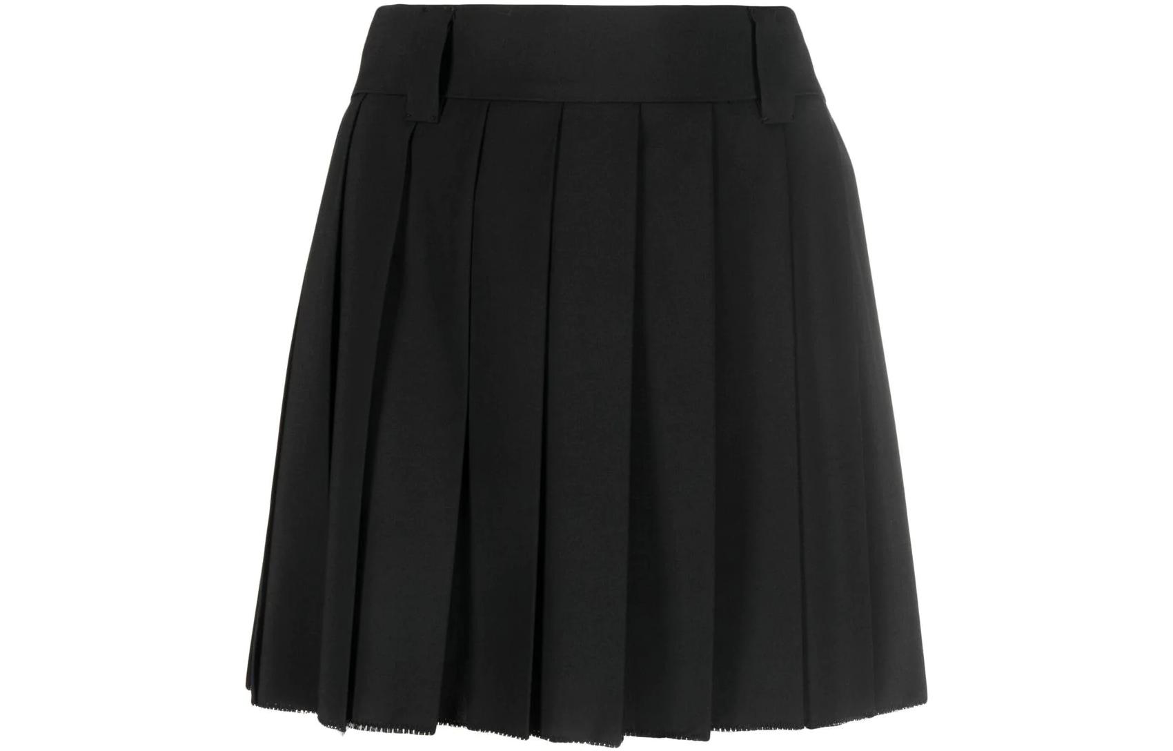 MIU MIU SS22 Casual Short Skirts Women's Black