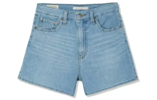Levis Denim Shorts Women's Blue Moderate
