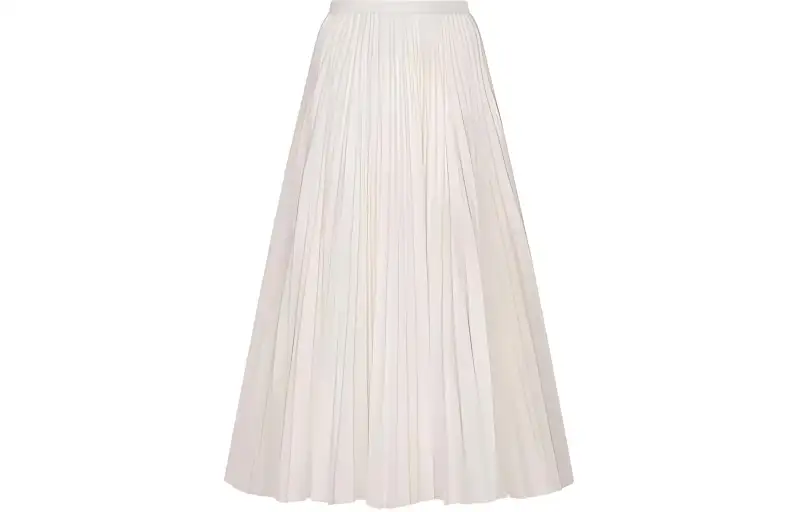 DIOR Casual Long Skirt Women's White