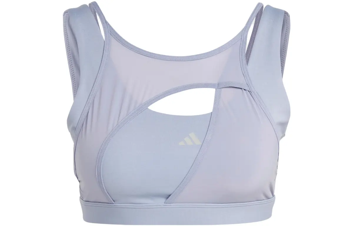 Adidas Sports Underwear Women's Silver Gray Violet Moderate