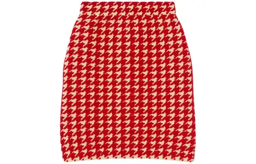 Burberry Casual Short Skirts Women's Red