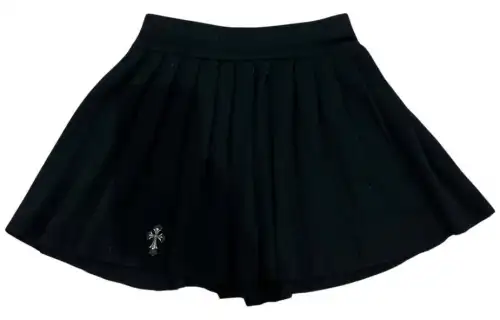 Chrome Hearts SS23 Casual Short Skirts Women's Black