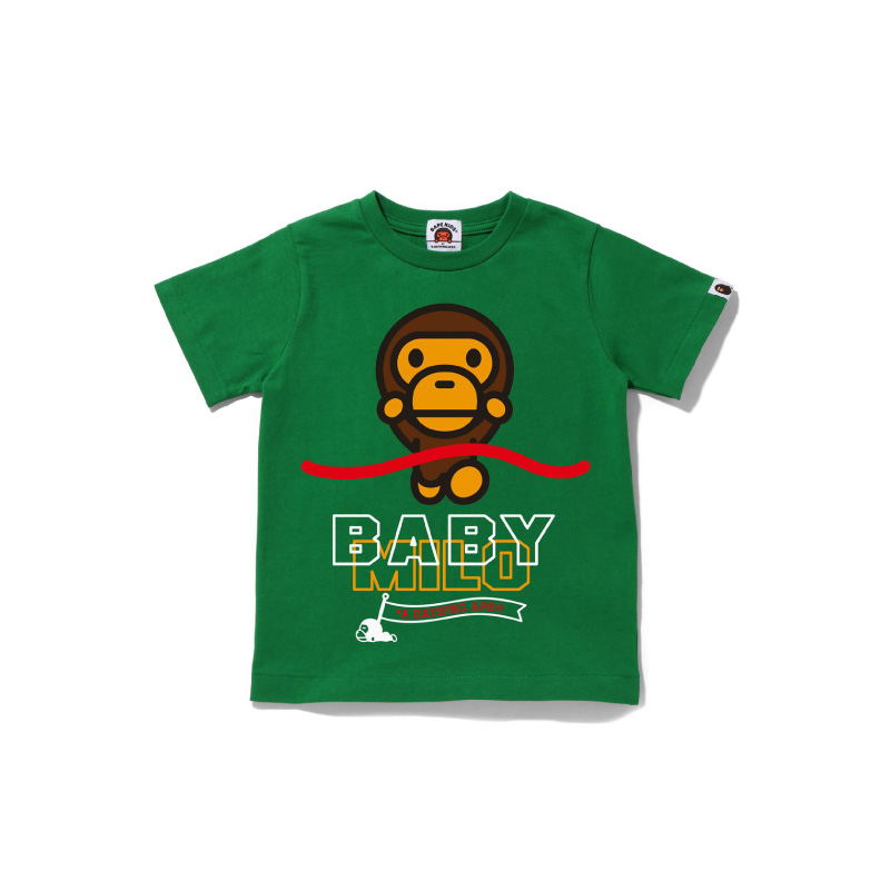 Детская футболка A BATHING APE 0ZXTEK310021I (белая)