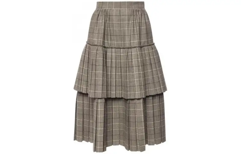 GUCCI Casual Long Skirt Women's Brown