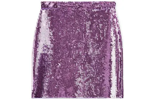LOEWE Cargo Short Skirts Women's Purple Moderate Short Bodycon Skirt
