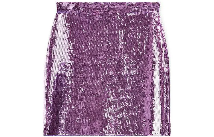 LOEWE Cargo Short Skirts Women's Purple Moderate Short Bodycon Skirt