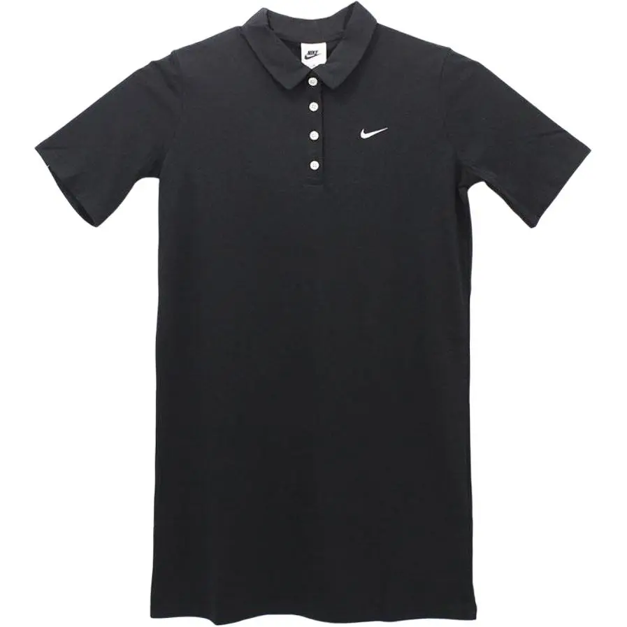 Nike Sportswear Short Sleeved Dress Women's Black/White
