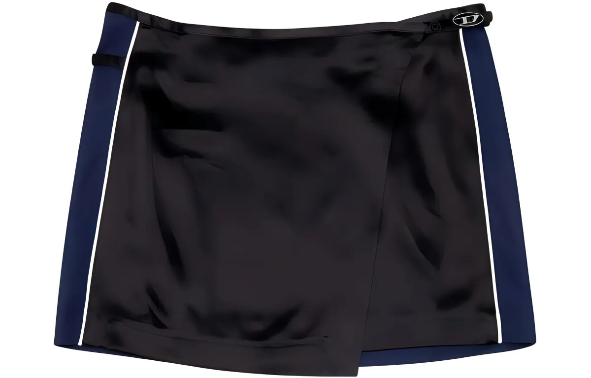 DIESEL FW23 Casual Short Skirts Women's Black