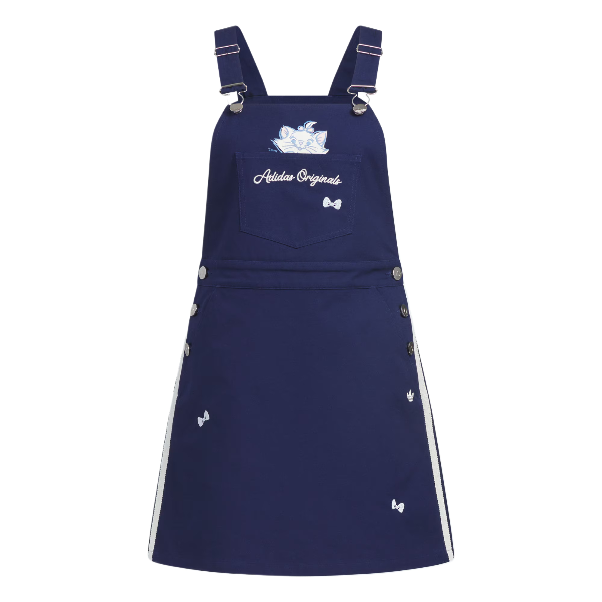 Adidas, Disney, comfortable fashionable soft solid color dark blue dress