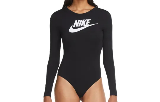 Nike One Piece Swimsuits Women's Black Triangle One Piece Swimsuit