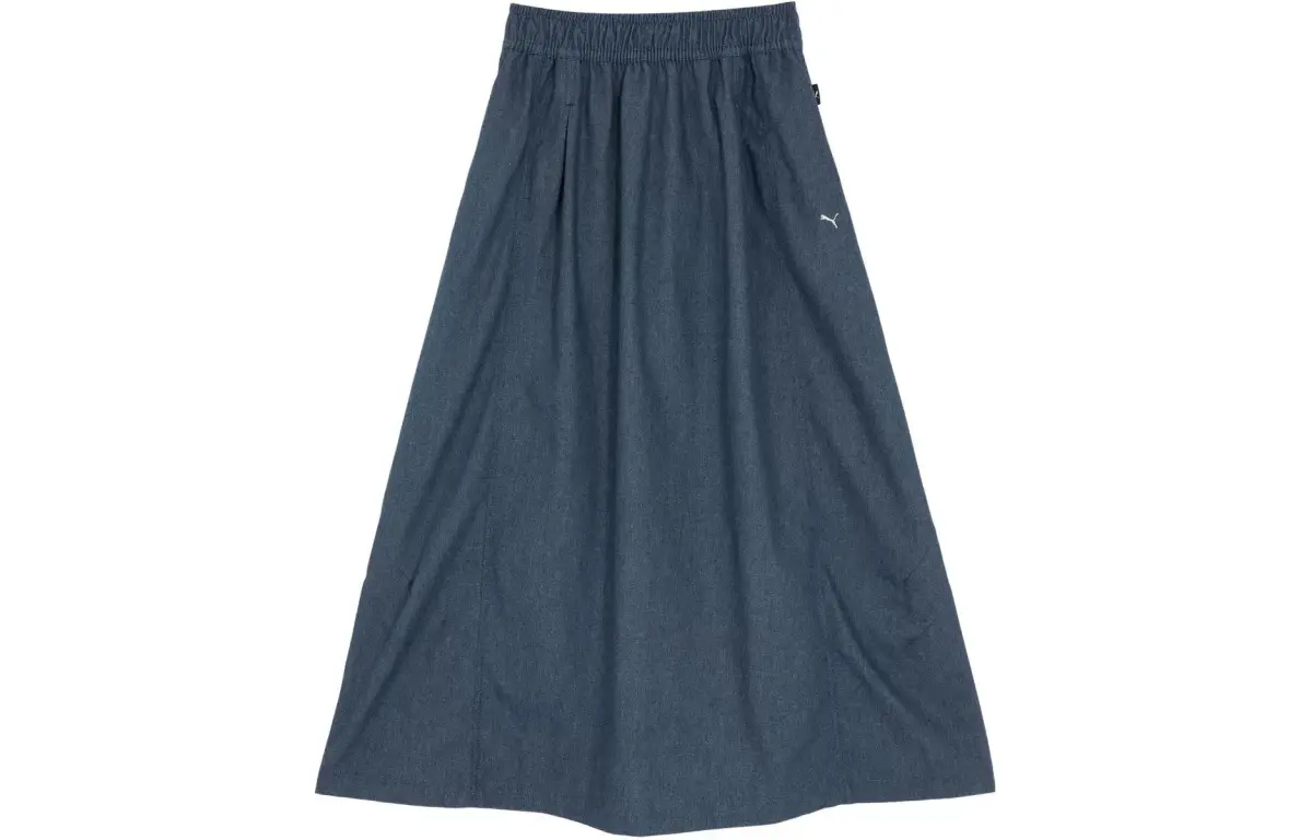 PUMA NAVY PACK Casual Long Skirt Women's Marine Blue