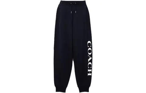 COACH Sports Pants Women's Black