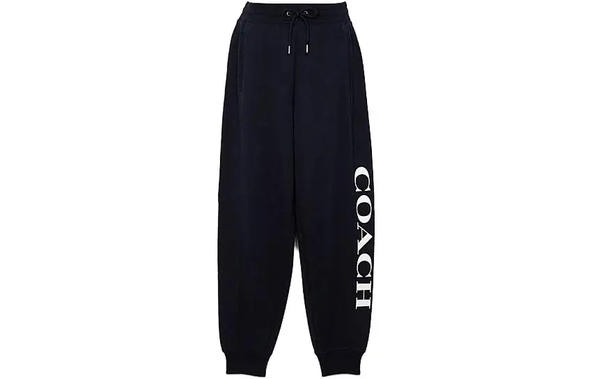 COACH Sports Pants Women's Black