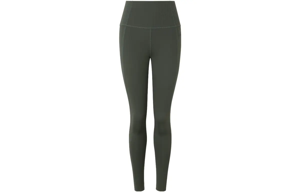 Adidas Sports Pants Women's Gray Pine Green