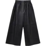 LOEWE Leather Pants Women's Black